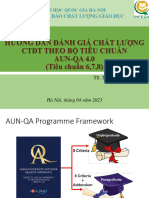 AUN QA 4.0 Đánh Giá