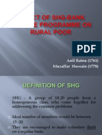 Impact of Shg-Bank Linkage Programme of Rural Poor