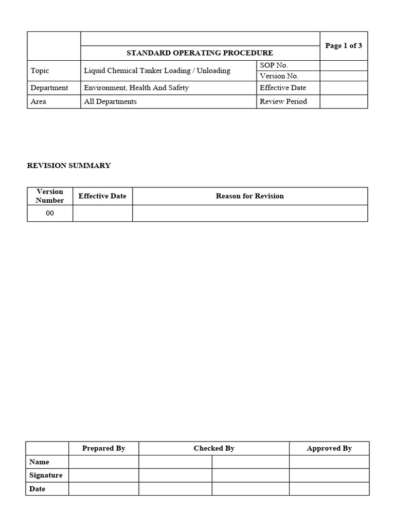 Tanker Loadingunloading | PDF | Safety