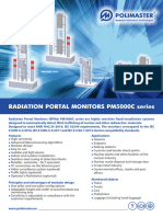 Radiation Portal Monitors Pm5000Ñ Series