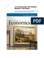Essentials of Economics 6th Edition Mankiw Test Bank