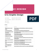 UI Graphic Design