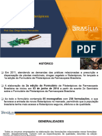 AULA 6 - Formulário de Fitoterápicos 2 ° EDIÇÃO Farmacopeia Brasileira