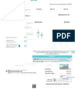 Green Mountain Energy Invoice