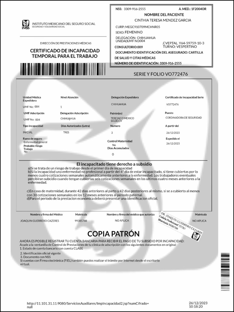 Cinthia Teresa Mendez Garcia .Pdfcinthia Teresa Mendez Garcia | PDF