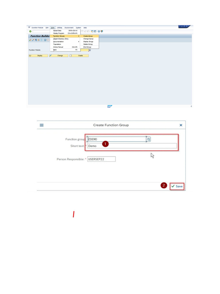 Sap Create Function Group For Table Maintenance