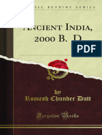 Ancient India 2000 B D 1000001995