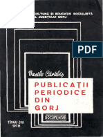 Carabis Publicatii Periodice Gorj 1978