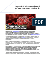 590 - Microcoagularea Și Covidul Lung Sunt Cauzate de Vaccinurile Anti-Covid