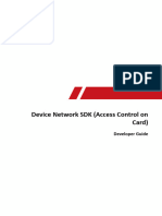 Device Network SDK (Access Control On Card)