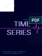 Time Series Forecasting Business Report