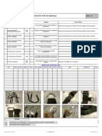 Checklist Cinto Paraquedista