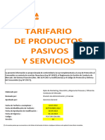 FCK-TAR-CDA-001 Tarifario ProductosPasivos Servicios V30