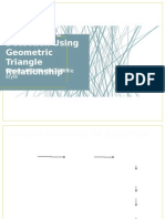 Human Face Detection Using Geometric Triangle Relationship