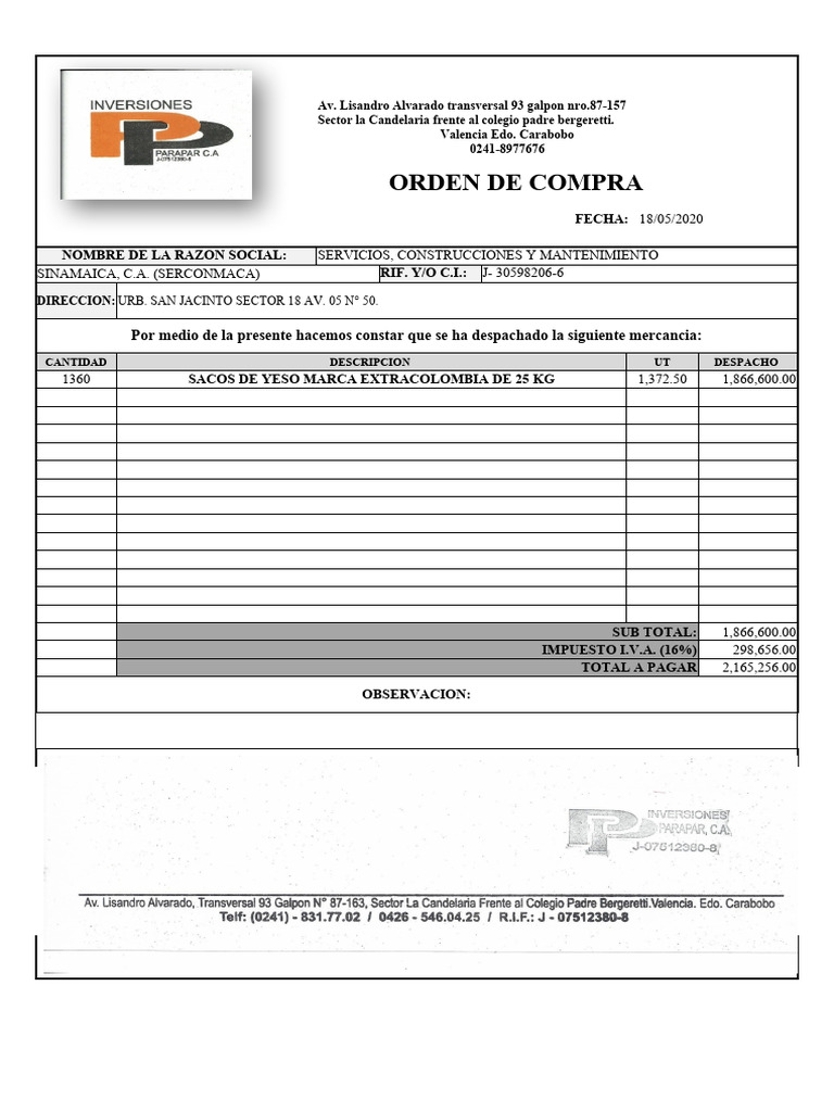 Guia De Despacho Pdf