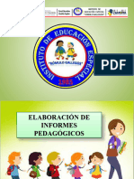 Taller de Informes Pedagogicos