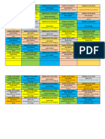 Fechas Sesiones Docente