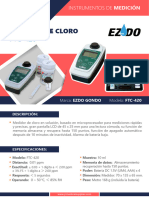 MEDIDOR DE CLORO-FTC-420