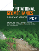 Computational Geomechanics Theory and Applications