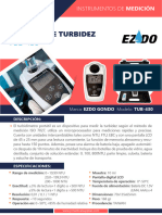 Turbidimetro - Tub430 - Ezdo Gondo