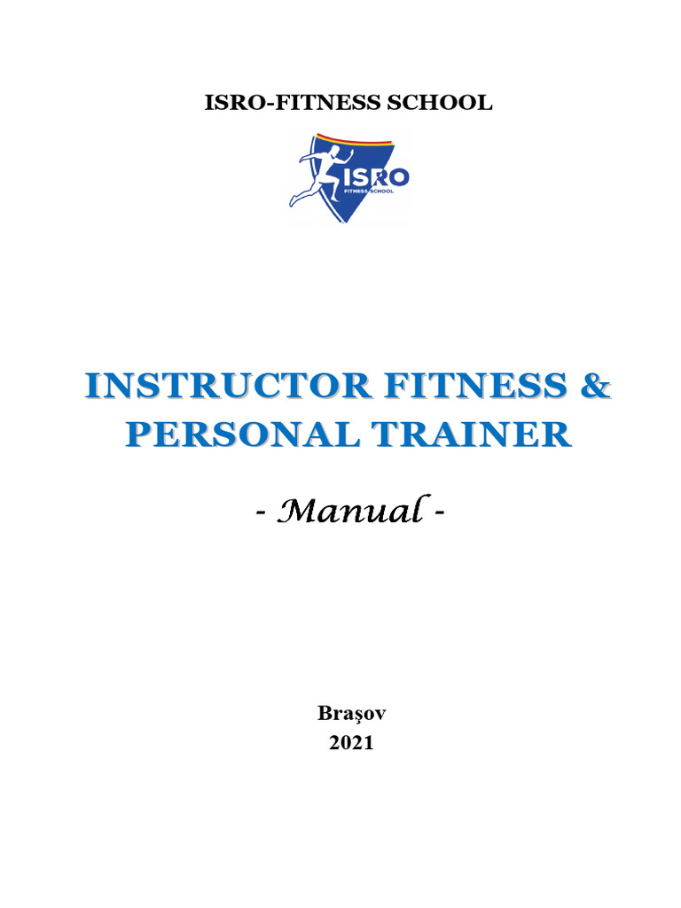 Manual Instructor Fitness & Personal Trainer Actualizat | PDF