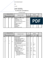 Contabilitate Generală - Planificare Calendaristica