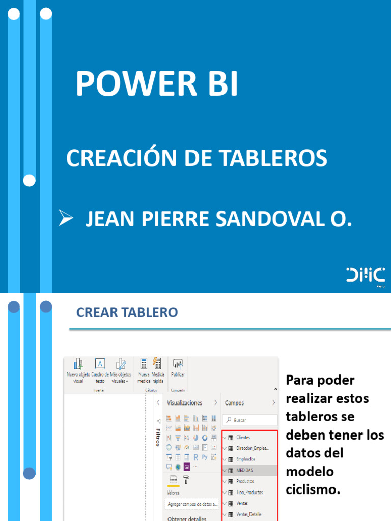 Creación de Tableros en Power BI | PDF | Microsoft Excel | Información
