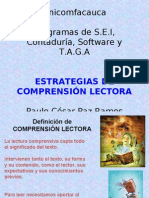 Estrategias de Comprensión Lectora