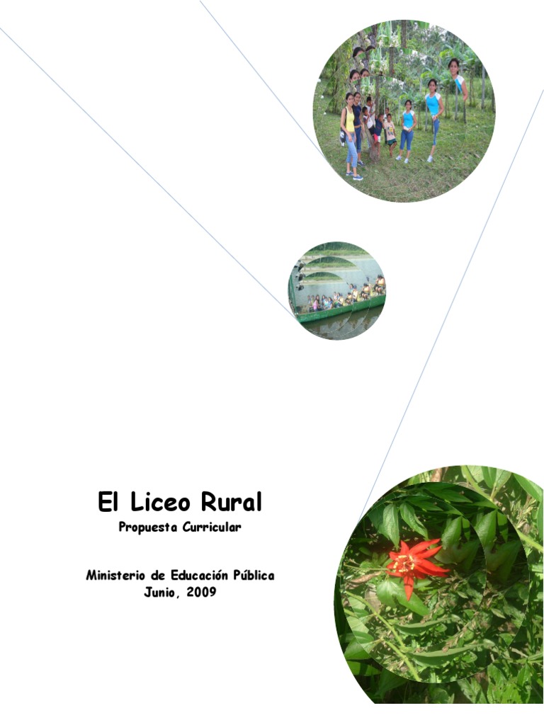 Propuesta Curricular para Liceos Rurales | PDF | Plan de estudios ...