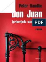 Peter Handke - Don Juan Prica Sam o Sebi