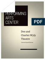 Dee and Charles Wyly Theatre: Technical Specifications