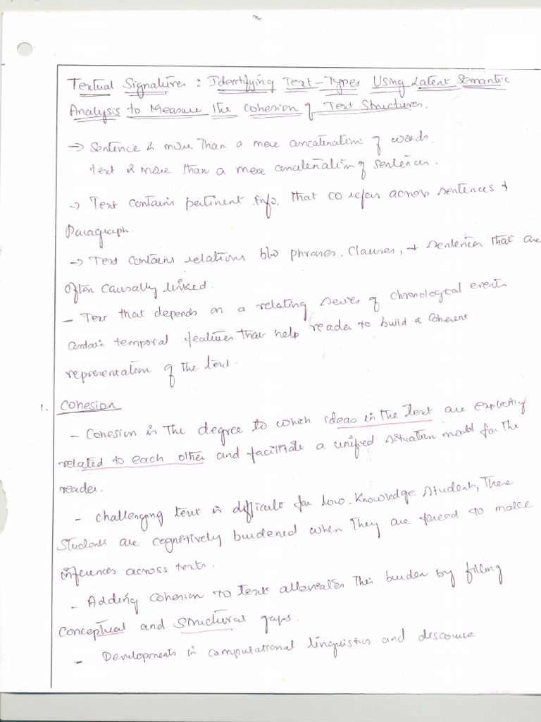 NLP Module 4 Paper 2 and 3 Notes | PDF