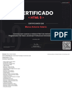 Certificado Html5