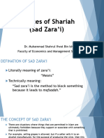 Usul Fiqh 9 (Sad Zarai)