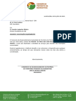 Oficio #036-2023 Car-Sdr Solicitação de Trator 4x4