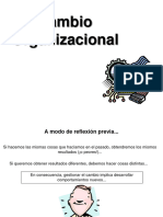 Cambio Organizacional