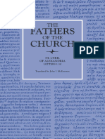 Cyril of Alexandria (McEnerney, J I Translator) - Letters - 1-50 (The Catholic University of America Press 2007)