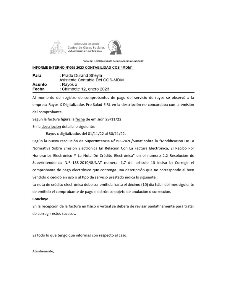 Informe 5-Rayos X | PDF