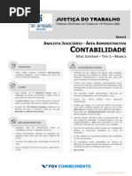 Analista Judiciario Area Administrativa Contabilidade
