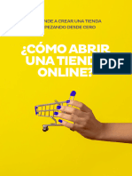 Manual de Como Abrir Una Tienda Online