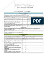 Evaluación Inicial de Competencia Curricula1