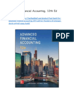 Test Bank For Advanced Financial Accounting 12th Edition Theodore Christensen David Cottrell Cassy Budd