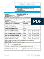 F EHS 4 TQT EHS 3 012-00-01 Ficha de Avaliação de Produtos Químicos