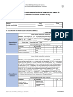 Guía de Valoración de Salud Mental Roy