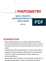 Notes Flamephotometry