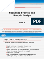 Pres-05 Sampling Frames and Sample Design