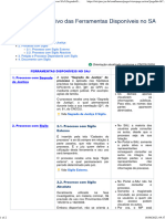 Quadro Comparativo Das Ferramentas Disponíveis No SAJ (Segredo - Sigilo) - Guia Procedimental Do Servidor - Global Site