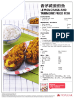 Lemongrass and Turmeric Fried Fish