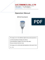 SPK81 Flow Switch - Operation Manual V1.0