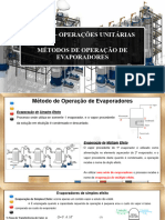 03 - Dee261 - Operacoes - Unitarias - Metodos - de - Operação - Dos - Evaporadores - 2023 - 2